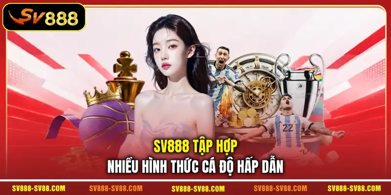 SV888 tập hợp nhiều hình thức cá độ hấp dẫn